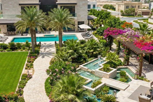 Villa Landscaping: Planting, Structure and Privacy That Frames the Villa
